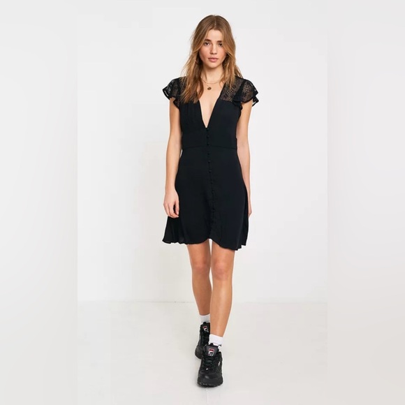Free People | Intimately FP Carolina Mini Dress Black | XS - Picture 11 of 11
